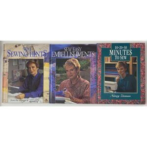10-20-30 Minutes to Sew-501 Sawing-Sew Easy Embellishments by Nancy Zieman Books